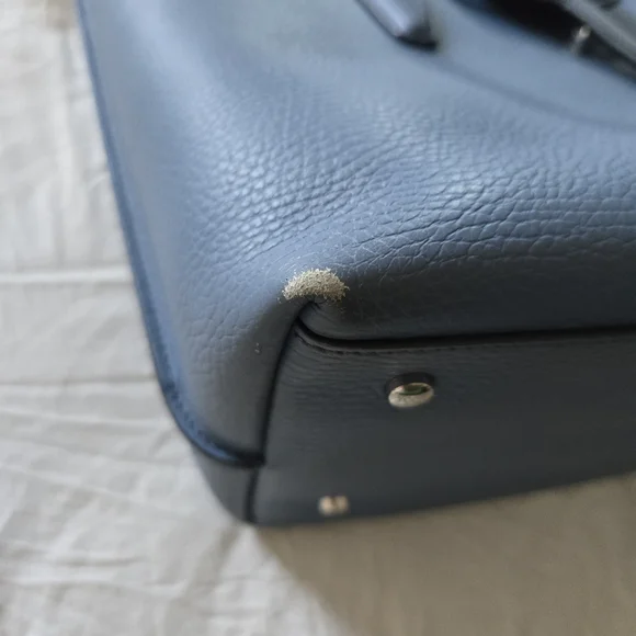 Tod's Blue Leather Women's Bag - Picture 8 of 10